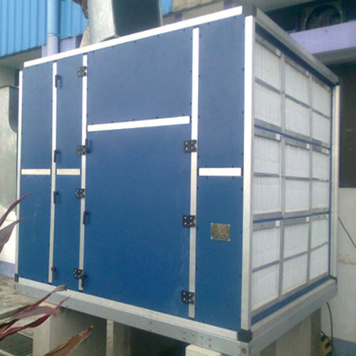 Blue Industrial Air Handling Units