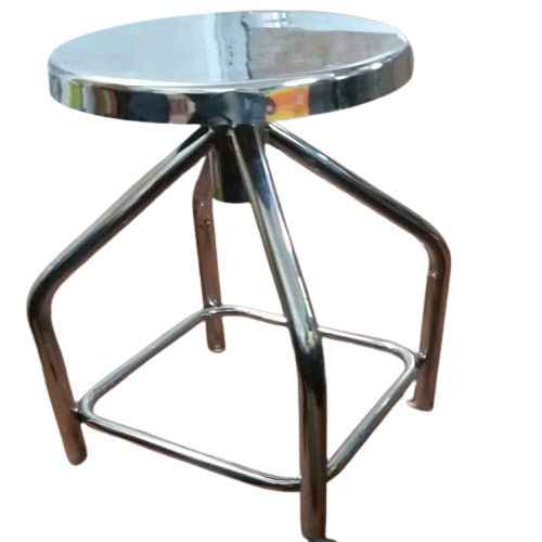 Silver Lab Stool