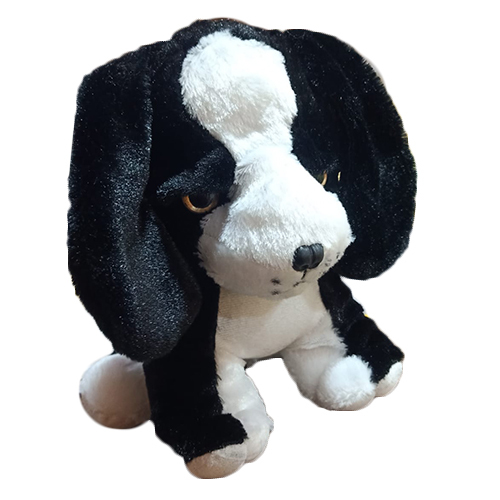 Black New Dog Soft Toys