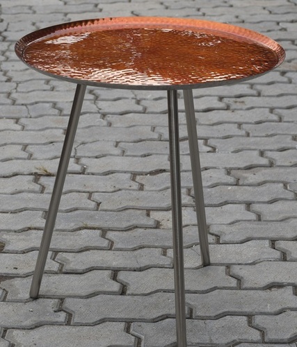 21 Inch Metal Stool Tray