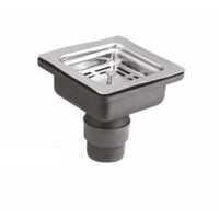 Swc-08 Quad Coupling - Stainless Steel & Pvc, Standard Size, Silver And Black, Polished Finish