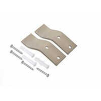 Al-1105 Urinal Bracket - Stainless Steel, Standard Size, Silver | Polished, Corrosion-resistant, Easy Install