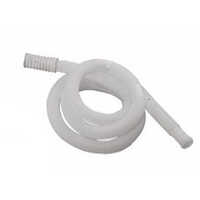 Washing Machine Inlet Pipe - Plastic, Standard Size, White Color, Smooth Surface, Lightweight, Flexible, Easy To Install, Single-layer Structure