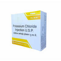 Potassium Chloride Injection - Electrolyte Replenishment Solution 10 Ml, 20 Ml | Suitable For Hypokalemia Treatment, Administered Iv Under Supervision