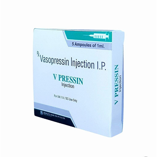 V Pressin Injection