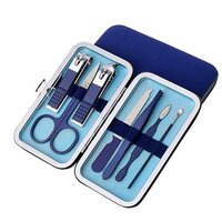 Mitsico Blue 8 Pcs Manicure-Set Manicure Kit Nail Clippers Set