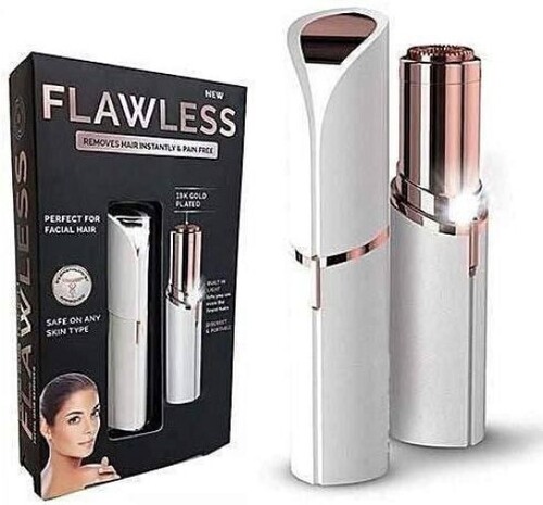 Facial Hair Removal Machine for Women  Chin, Cheek, Eyebrow, Upper Lip Hair Remover for Women  Lipstick Shaped and Easy to Carry