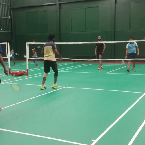 Synthetic Badminton Court Flooring