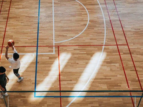 Basketball Court Wooden Flooring