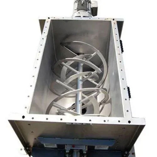 Semi-Automatic Ss Ribbon Blender Mixer