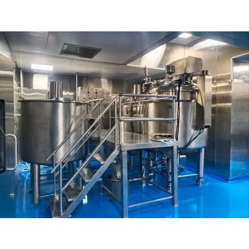 Stainless Steel Automatic Ointment Manufacturing Plants