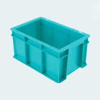 Supreme Plastic Crates - Durable High-grade Polypropylene, Stackable Design For Efficient Storage Solutions