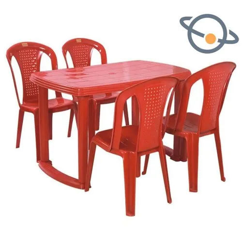 Plastic Dining Table Set