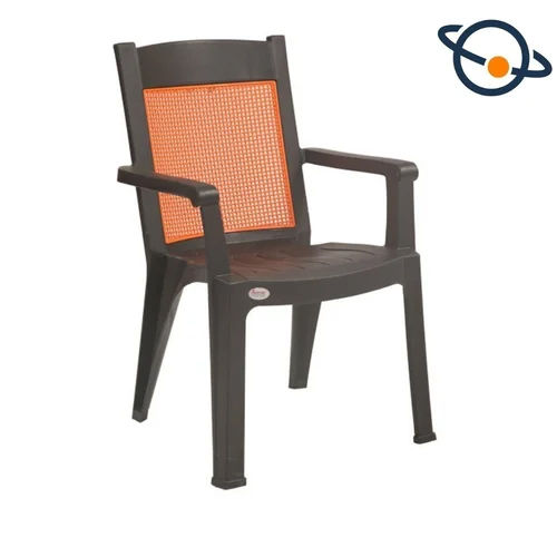 Supreme Kingdom Black Orange Chair