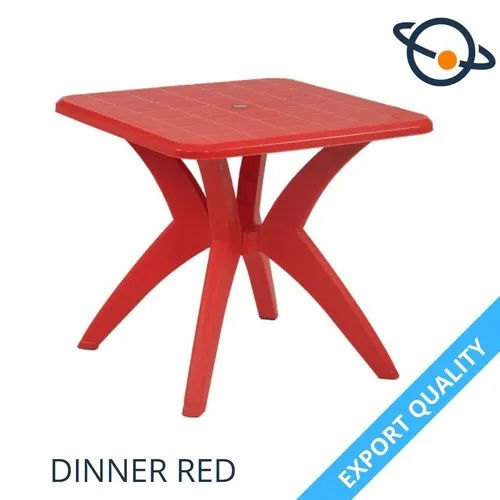 Supreme Dinner Red Dining Table