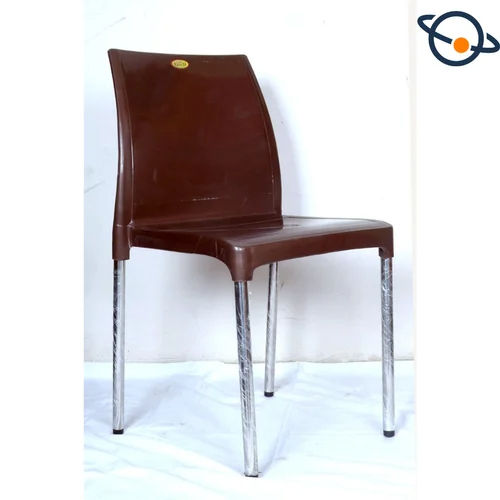 Steel Leg Plastic Chair