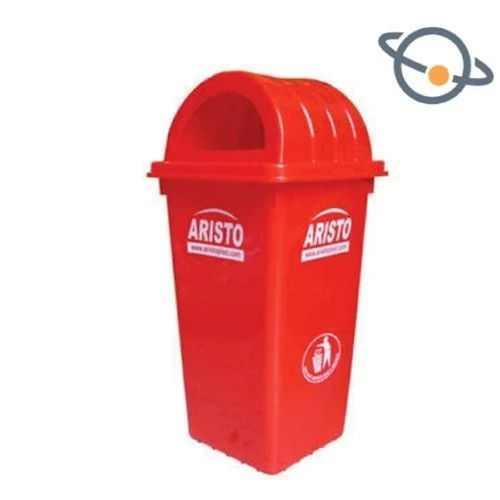 Top Dome Open Plastic Dustbins