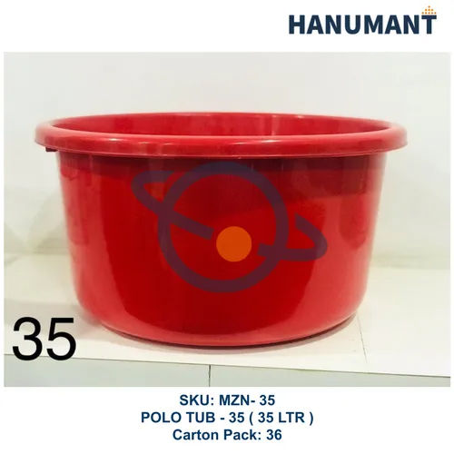 Plastic Polo Tub - 35