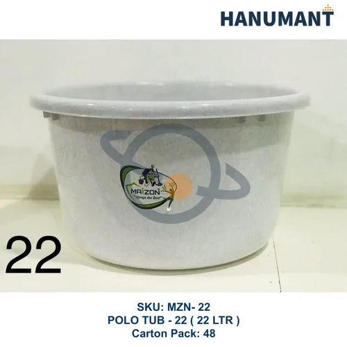 Plastic Tub Polo - 22