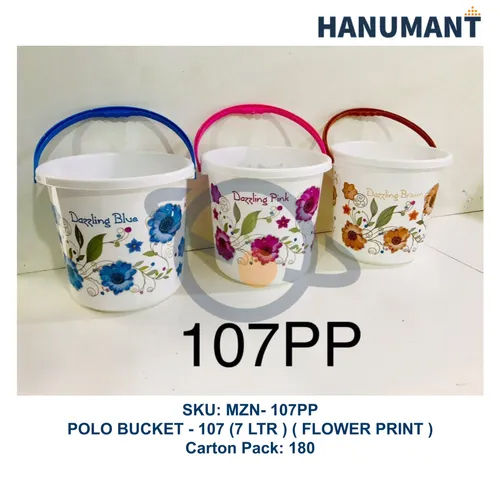 Polo Bucket - 107 (flower Print)