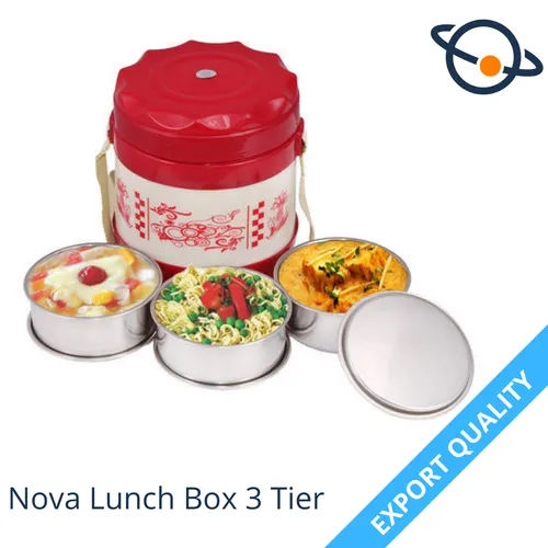 Nova 3 Tier Lunch Box