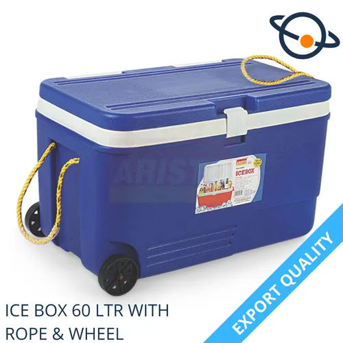 Ice Box 60 Ltr With Rope and Wheel