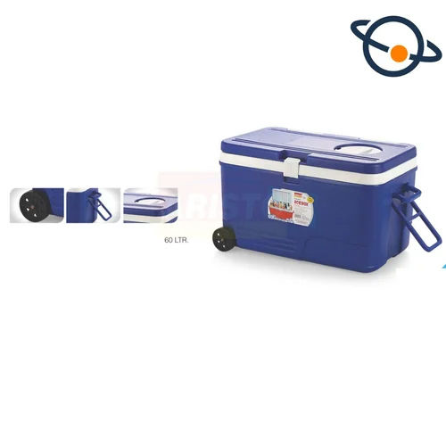 Icebox 60 Ltr With Wheel, Vent Lid & Long Handle