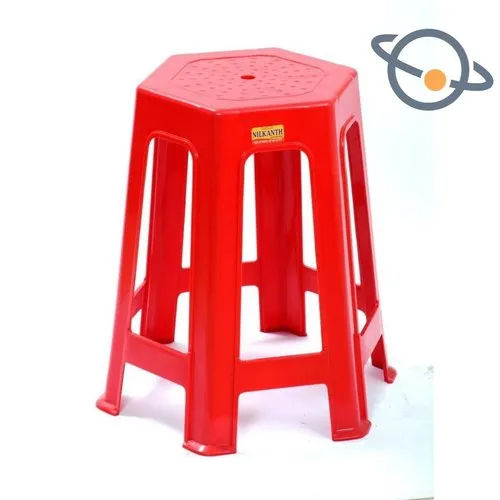 Hexagonal Plastic Stool