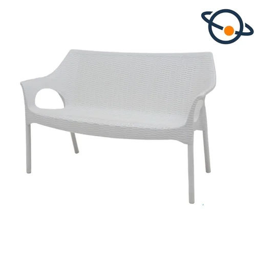 Supreme Love Seat White Sofa