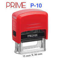 Prime P-10 Self Inking Rubber Stamp Durable And Long Life