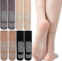Summer Invisible Slip-Resistant Crystal Silk Socks,Silk Sheer Ankle Socks for Women,Ultrathin Invisible Non-Slip