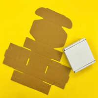 White Shipping Or Mailing Box