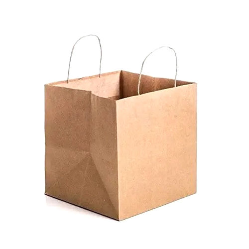 Brown 13 X 10 X 11Inch Paper Carry Bag With Handle