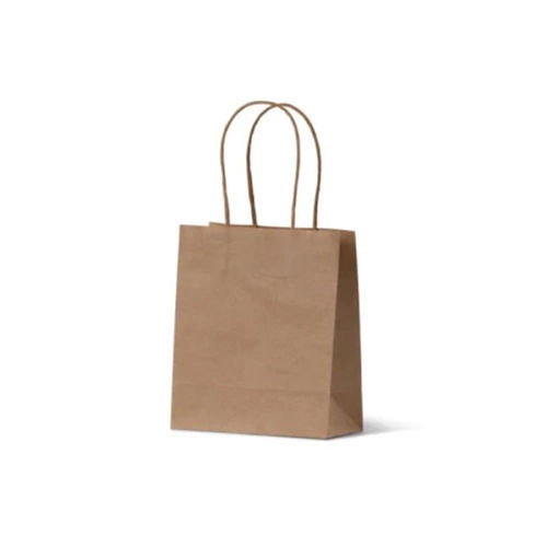 Brown 8 X 4.5 X 10Inch Paper Carry Bag