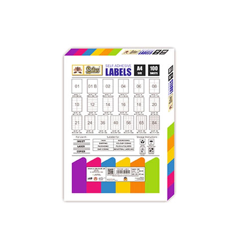 A4-ST4  Lotus Sticker Label