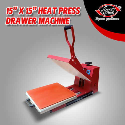 A4 Flat Heat Press - Drawer