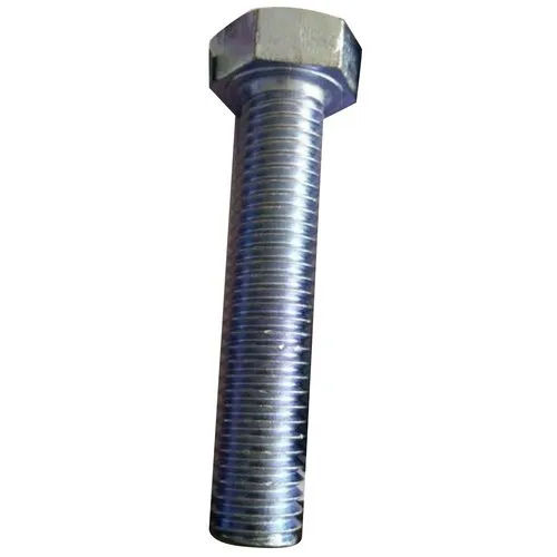 As Per Requirement Zinc Plated Mild Steel Hex Bolt