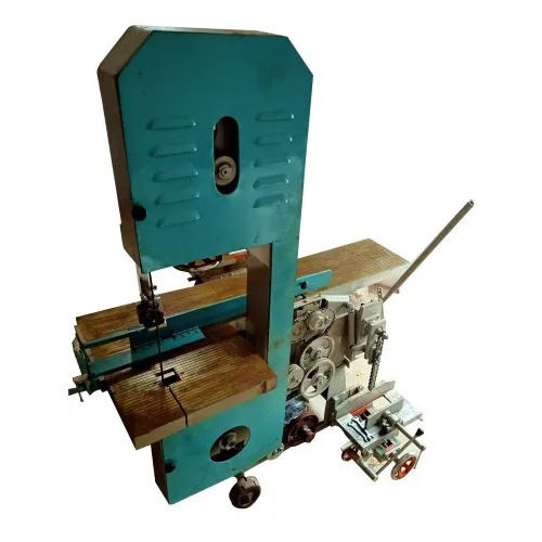 Vertical Wood Planer Attach Chain System And Bandsaw