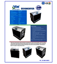 Desiccant Dehumidifier  650CMH ateDD650