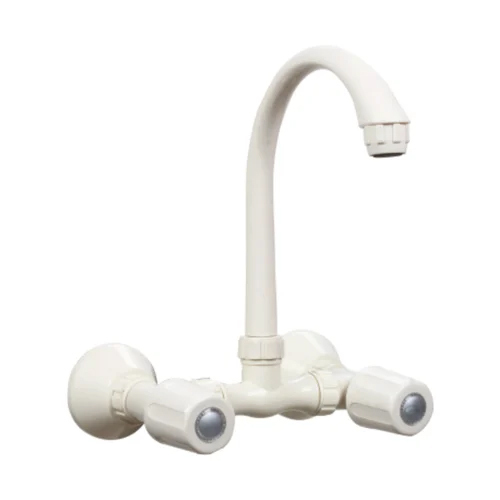White PTMT Sink Mixer