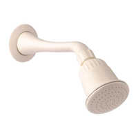 Round Bathroom Shower - Color: White