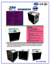 Desiccant Dehumidifiers 1050CMH