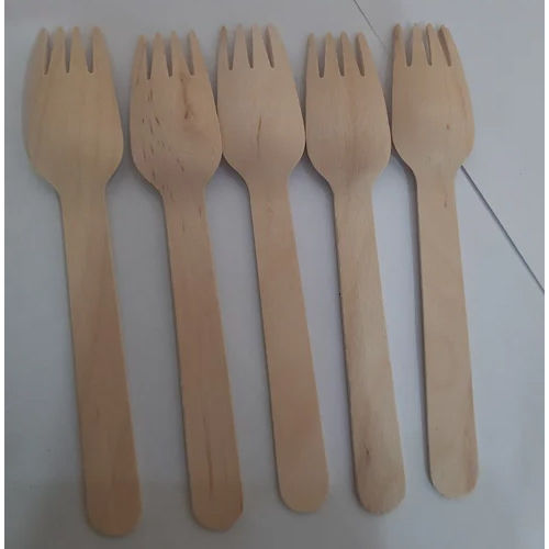 2mm Disposable Birch Wood Fork
