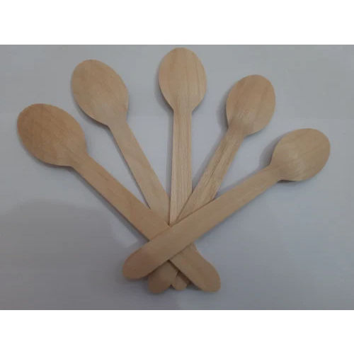 3mm Disposable Bamboo Wood Spoon