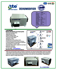 Celling And Wall Mounted Dehumidifier  ateD900C 90 L-Day