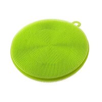 3NH Magic Dish Bowl Cleaning Brushes Scouring Pad-Green : Green