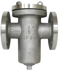 Stainless Steel Basket Strainer - Class 150, 2 Inch Size, Silver Color, Smooth Finish Sealing, Suitable For Oil & Gas And Chemical Industries