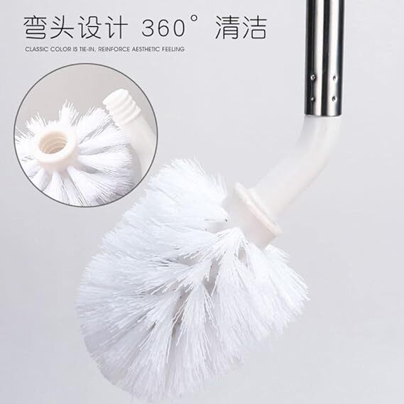 Long Bottle Brush Gallon Long Handle Cleaning Brush, Cleaner Bristles and Stainliess Steel Handle, Replaceable Brush Head, Bottle Cleaner Brush