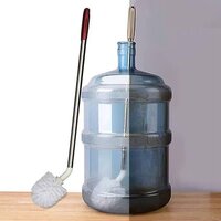 Long Bottle Brush Gallon Long Handle Cleaning Brush, Cleaner Bristles and Stainliess Steel Handle, Replaceable Brush Head, Bottle Cleaner Brush