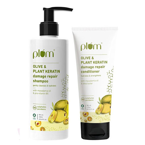 Olive and Plant Keratin Damage Repair Shampoo